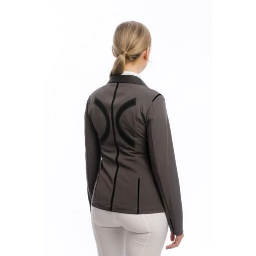 Horseware Women's Flow2 Tech Competition Jacket - Dark Grey -Kensington Sales Shop 327855 800 800