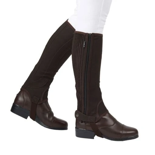 Dublin Kids' Easy-Care Half Chaps II - Brown -Kensington Sales Shop 344145 800 800