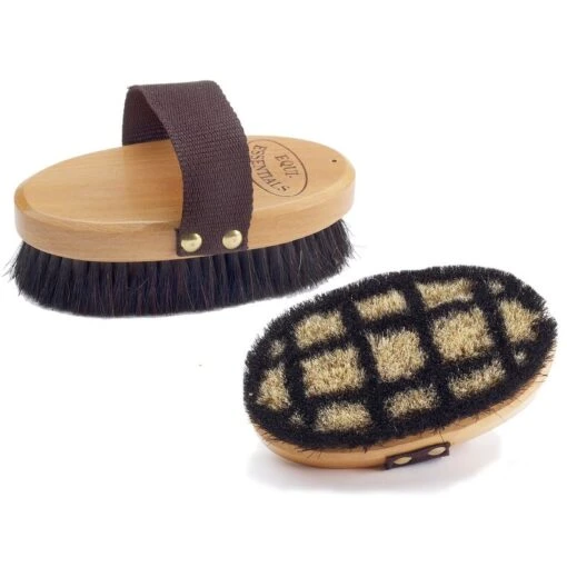 Equi-Essentials Wood Back Small Horse Hair Body Brush - Natural -Kensington Sales Shop 351532 800 800