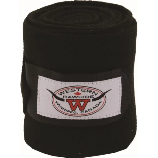 Western Rawhide Anti-Pilling Polo Wraps - Black -Kensington Sales Shop 360341 800 800