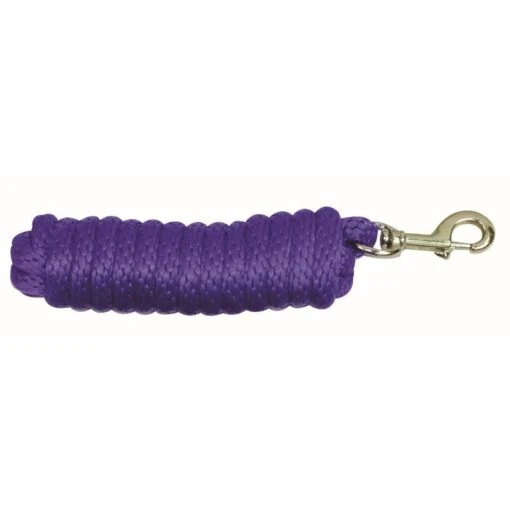 Western Rawhide 10' Poly Lead W/Brass Plated Snap - Purple -Kensington Sales Shop 360598 800 800