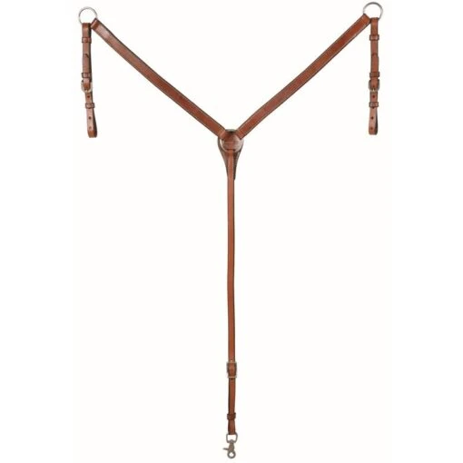 Western Rawhide Country Legend Basic Breastcollar - Chestnut -Kensington Sales Shop 360802 800 800