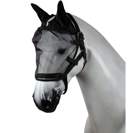 Horze Bridle Fly Mask - Black -Kensington Sales Shop 374319 800 800