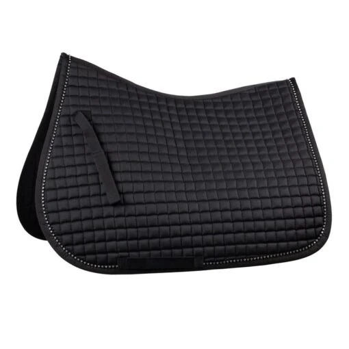 Horze Duchess All Purpose Saddle Pad - Black -Kensington Sales Shop 383333 800 800