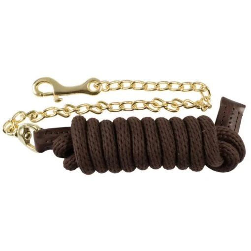 Horze Holbrook Lead Rope - Dark Brown -Kensington Sales Shop 386740 800 800