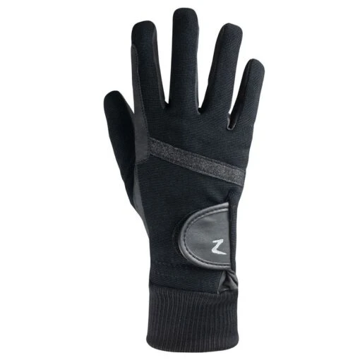 Horze Winter Cuff Gloves - Black -Kensington Sales Shop 388080 800 800