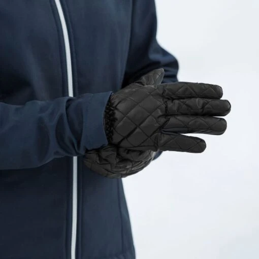 Horze Quilted Winter Riding Gloves - Black -Kensington Sales Shop 388167 800 800