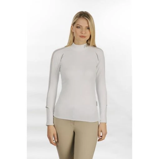 Horseware Women's Long Sleeve Base Layer - White -Kensington Sales Shop 395650 800 800