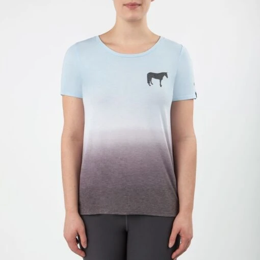 Irideon Kids' Dip Dye Equestrian Swing Tee - Energy Blue -Kensington Sales Shop 396379 800 800