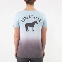 Irideon Kids' Dip Dye Equestrian Swing Tee - Energy Blue -Kensington Sales Shop 396381 800 800