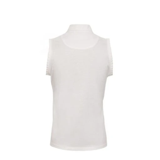 Alessandro Albanese Women's Monza Sleeveless Competition Top - White -Kensington Sales Shop 398000 800 800