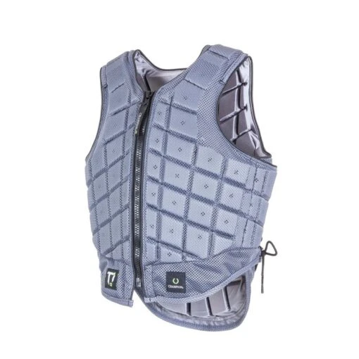 Champion Kids' Titanium Ti22 Youth Slim Body Protector - Gun Metal -Kensington Sales Shop 404015 800 800