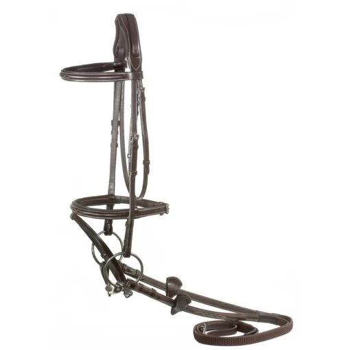 Nunn Finer Gianna Flash Bridle - Havana -Kensington Sales Shop 404792 800 800