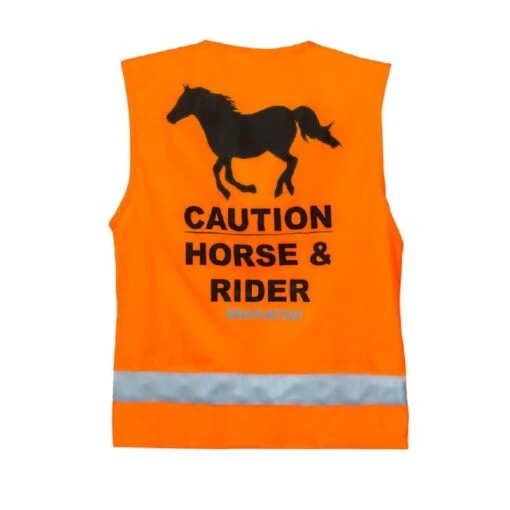 Shires Equi-Flector Safety Vest - Orange -Kensington Sales Shop 420025 800 800