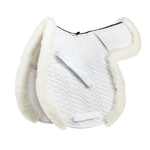 Ovation Europa Lift Back Hunter Show Pad - White/White -Kensington Sales Shop 423875 800 800