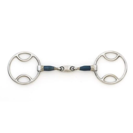 Centaur Oval Link Loop Ring Gag - Blue Steel -Kensington Sales Shop 429519 800 800