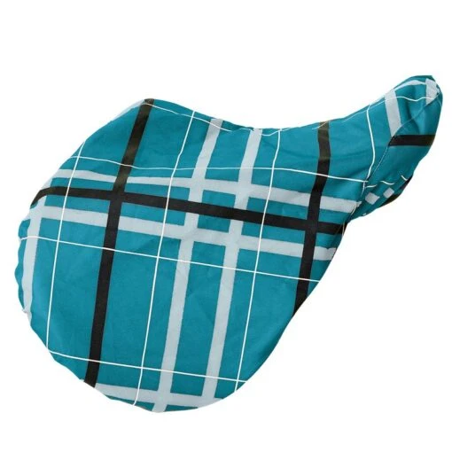 Pessoa Alpine 1200D Saddle Cover - Juniper/Clay Plaid -Kensington Sales Shop 433799 800 800