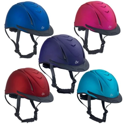 Ovation Metallic Schooler Helmet - Teal -Kensington Sales Shop 437975 800 800