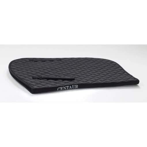 Centaur Imperial Quilted Close Contact Saddle Pad - Black/Black -Kensington Sales Shop 439766 800 800