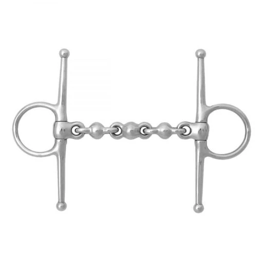 Korsteel Stainless Steel Waterford Full Cheek Snaffle Bit -Kensington Sales Shop 441554 800 800