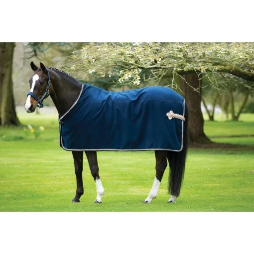 Rambo Show Rug W/o Surcingle - Navy/Champagne/Navy -Kensington Sales Shop 442099 800 800