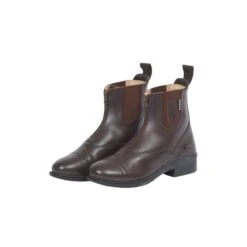 Dublin Women's Evolution Zip Front Paddock Boots - Brown -Kensington Sales Shop 443174 800 800