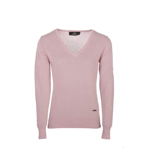 Alessandro Albanese Women's Linen Sweater - Dusk Pink -Kensington Sales Shop 443624 800 800