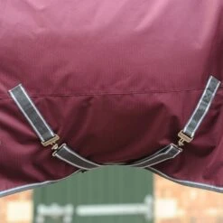 Weatherbeeta Comfitec Plus Dynamic II Standard Neck Medium - Maroon/Grey/White -Kensington Sales Shop 448382 800 800