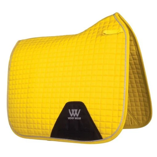 Woof Wear Dressage Saddle Pad - Sunshine Yellow -Kensington Sales Shop 449808 800 800