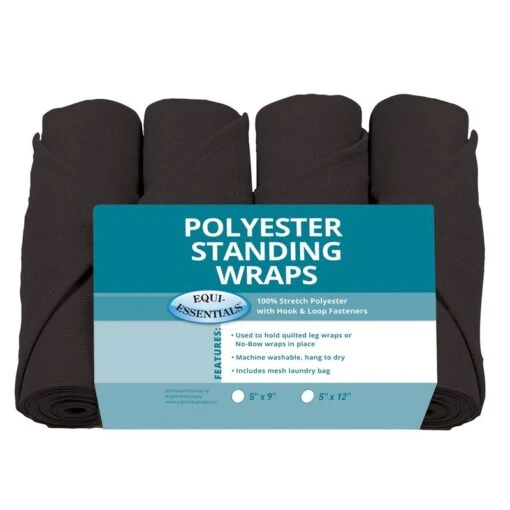 Equi-Essentials Poly 12ft Standing Wraps - Navy -Kensington Sales Shop 471991 800 800