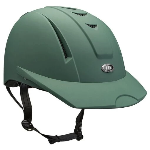 IRH EQUI-PRO Helmet - Matte Green -Kensington Sales Shop 472978 800 800