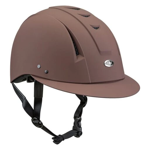 IRH EQUI-PRO Helmet W/Sun Visor - Matte Brown -Kensington Sales Shop 472993 800 800