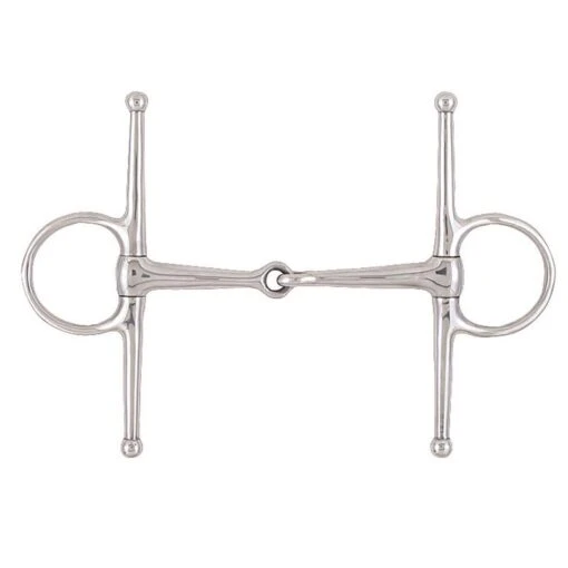 Korsteel Stainless Steel Jointed Full Cheek Snaffle Bit -Kensington Sales Shop 474427 800 800