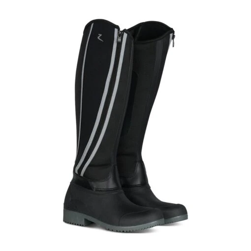 Horze Nome Neoprene Winter Tall Boots - Black -Kensington Sales Shop 477068 800 800