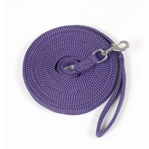 Centaur Cushion Padded Lunge Line - Purple/Navy -Kensington Sales Shop 483203 800 800