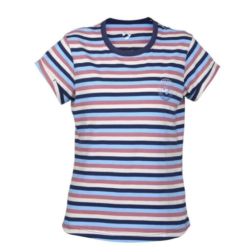 Shires Aubrion Women's Croxley Tee Shirt - Stripe -Kensington Sales Shop 513185 800 800