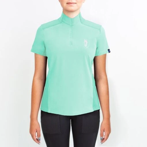 Irideon Women's Luna Coolstretch Short Sleeve Jersey - Island Green -Kensington Sales Shop 515831 800 800