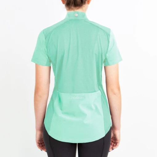 Irideon Women's Luna Coolstretch Short Sleeve Jersey - Island Green -Kensington Sales Shop 515832 800 800