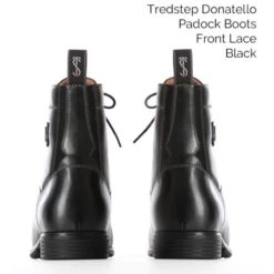 Tredstep Donatello Lace Paddock Boot - Black -Kensington Sales Shop 517135 800 800