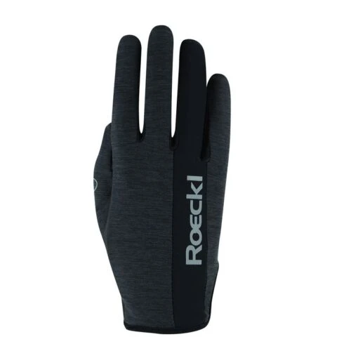 Roeckl Mannheim Gloves - Anthracite Melange -Kensington Sales Shop 528713 800 800