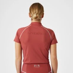 B Vertigo Women's Adara Cool Tech Training Shirt - Mineral Red -Kensington Sales Shop 549145 800 800