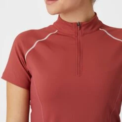 B Vertigo Women's Adara Cool Tech Training Shirt - Mineral Red -Kensington Sales Shop 549147 800 800