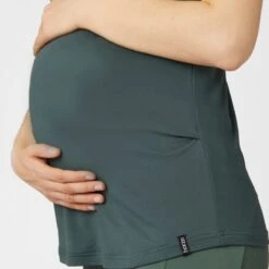 Horze Women's Lily Maternity Technical T-Shirt - Cilantro Green -Kensington Sales Shop 549287 800 800