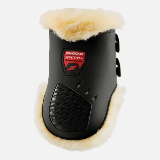 Zandona Carbon Air Sensitive+ Fetlock Boots - Black -Kensington Sales Shop 551745 800 800