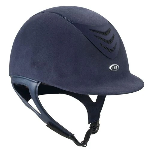 IRH IR4G Helmet - Navy Amara Suede/Matte Navy Vent -Kensington Sales Shop 554904 800 800