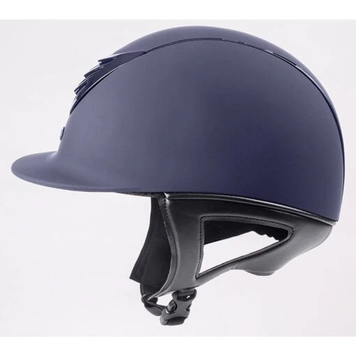 IRH IR4G Helmet - Black Amara Suede/Gloss Black Vent -Kensington Sales Shop 554923 800 800