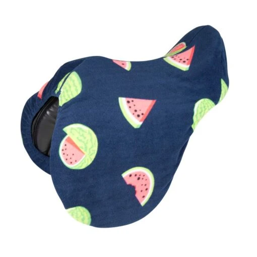 Shires Printed Fleece Saddle Cover - Watermelon -Kensington Sales Shop 563655 800 800