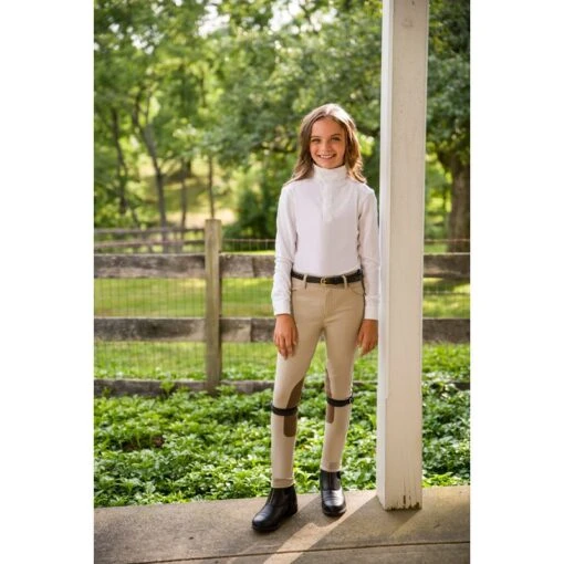 Shires Aubrion Kids' Equestrian Style Shirt - Full Bloom -Kensington Sales Shop 563932 800 800