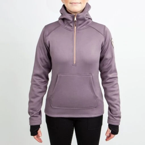 Irideon Women's Fjord Fleece Hoodie - Fig -Kensington Sales Shop 573579 800 800