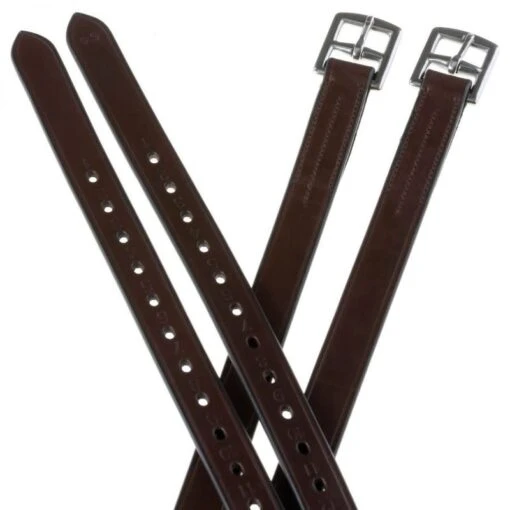 Collegiate 1/2 Hole Stirrup Leathers - Brown -Kensington Sales Shop 581746 800 800